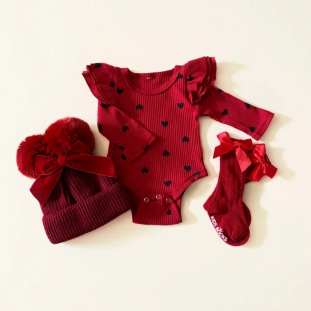 Valentine's bodysuit & pants